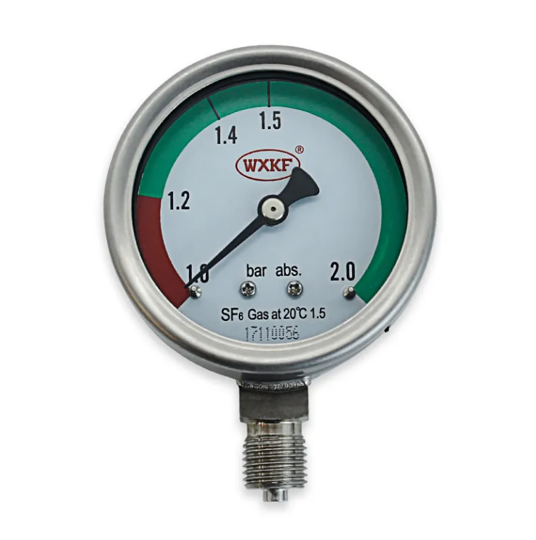Super Durable High Precision Curved Tube KM SF6 Gas Density Meter