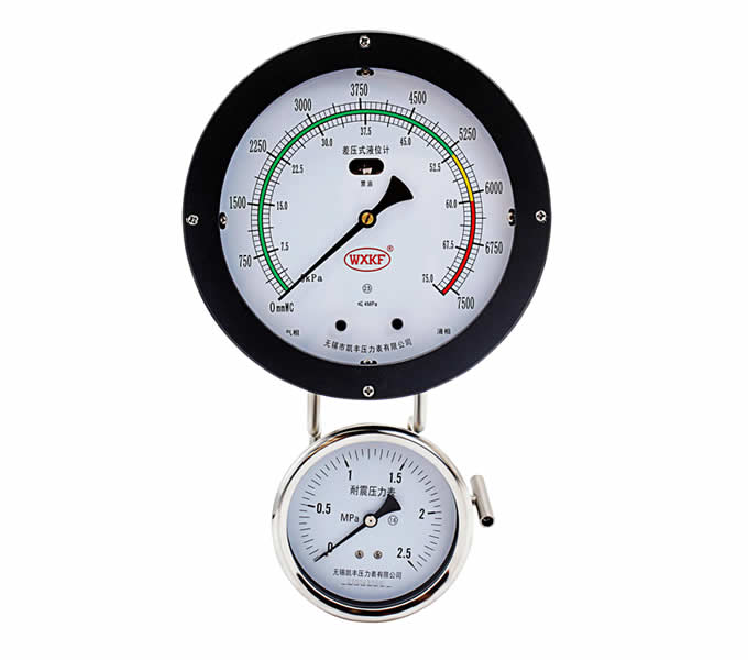 YW J-I Double Bellows Combined Liquid Level Gauge